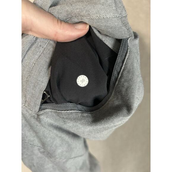 Lululemon Men’s Gray Shorts Size 34. Please See Stain On Leg - Picture 6 of 6